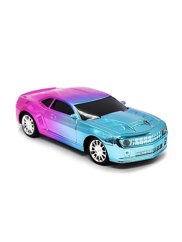 Remote Control Car, 1:16 Scale, LED Lights, Multi-Shade Color, Radio Control with Working Headlights