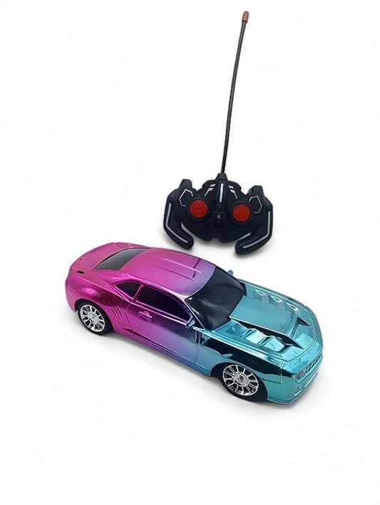 Remote Control Car, 1:16 Scale, LED Lights, Multi-Shade Color, Radio Control with Working Headlights